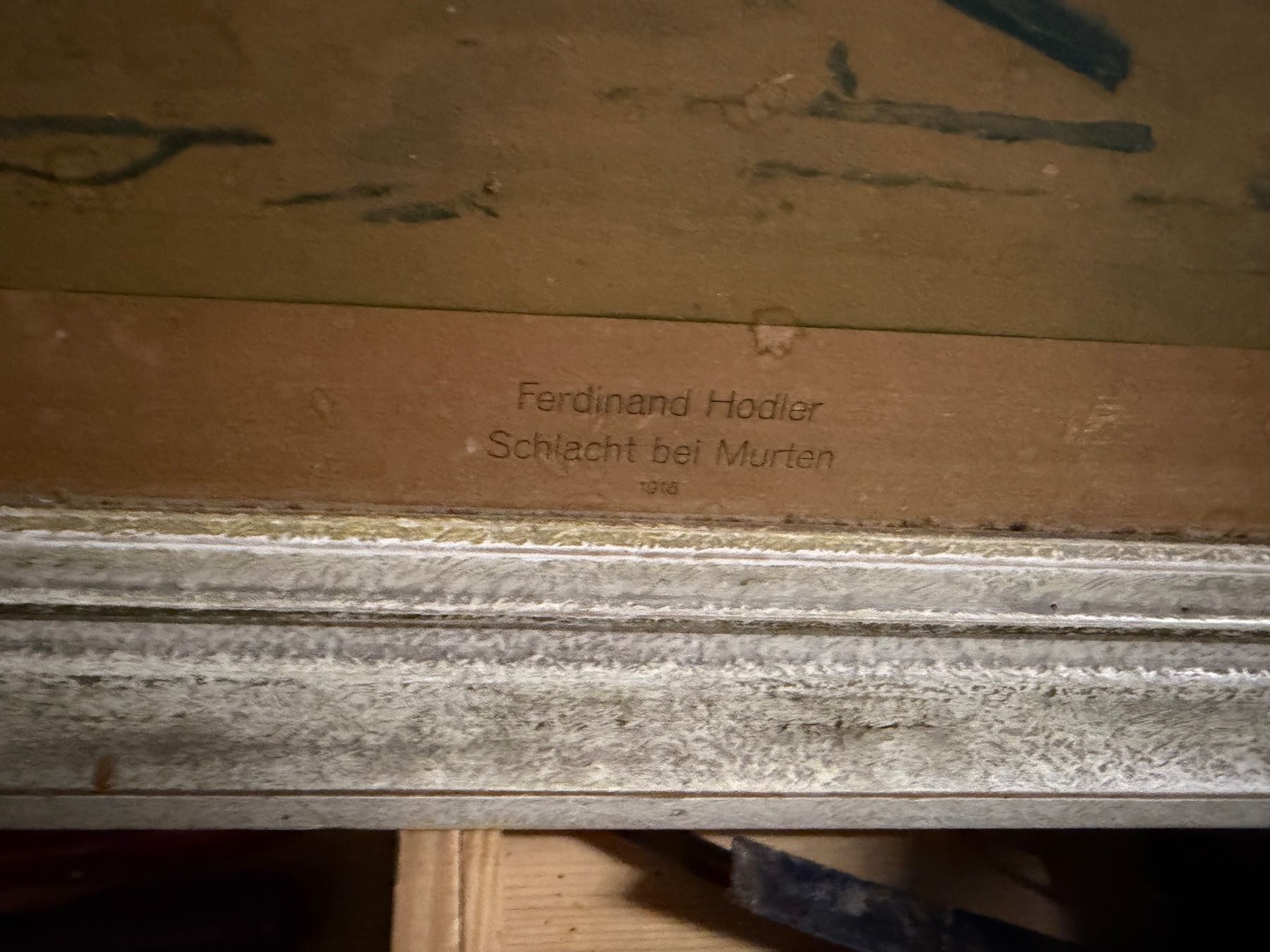Gemälde: Schlacht bei Murten/Ferdinand Hodler – Defekt aus Ossingen von kimpossibel 8