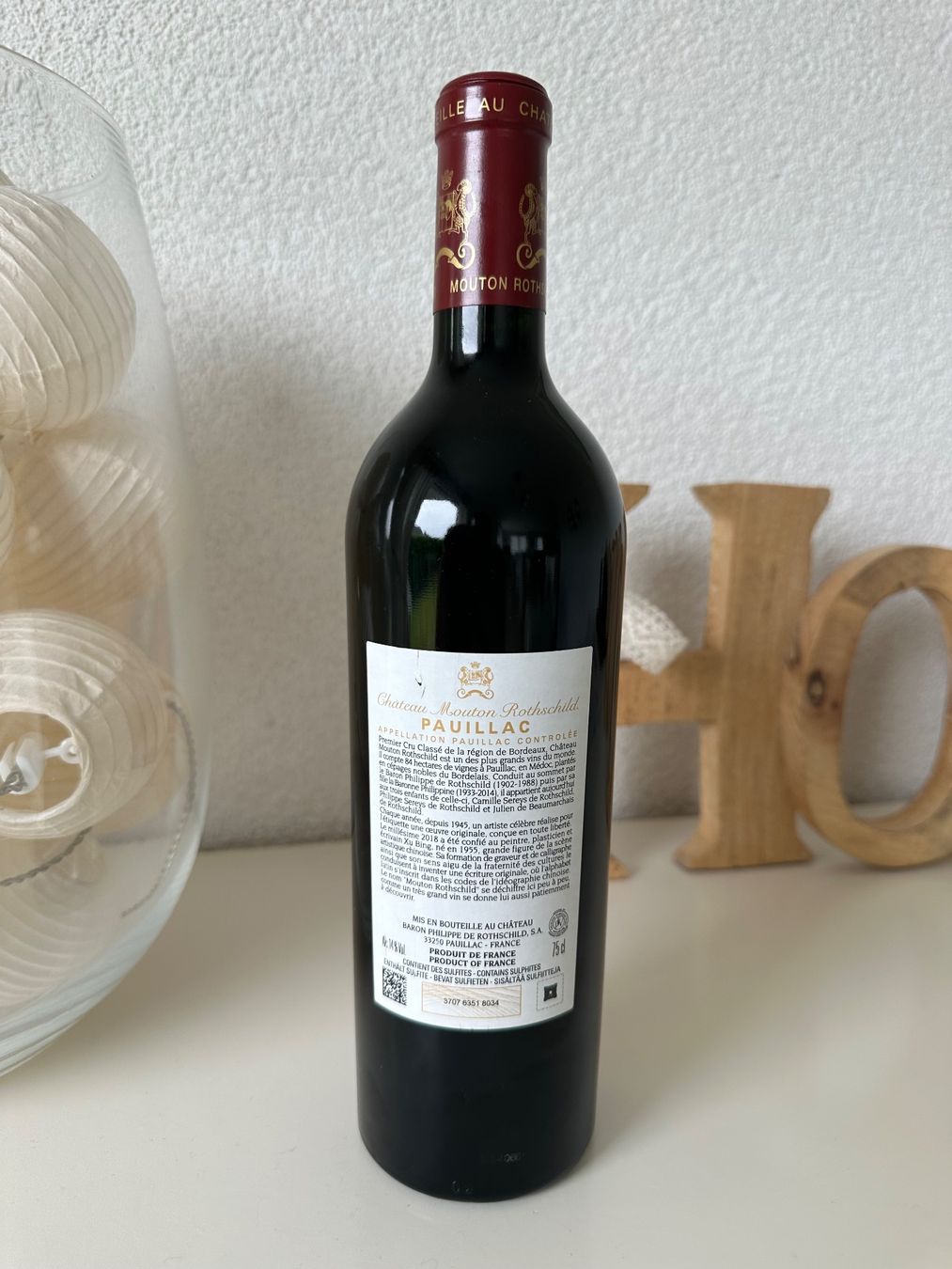 Mouton Rothschild Wein: Château Mouton Rothschild 2018 – Neu (gemäss Beschreibung) aus Yens von Rilou80 5