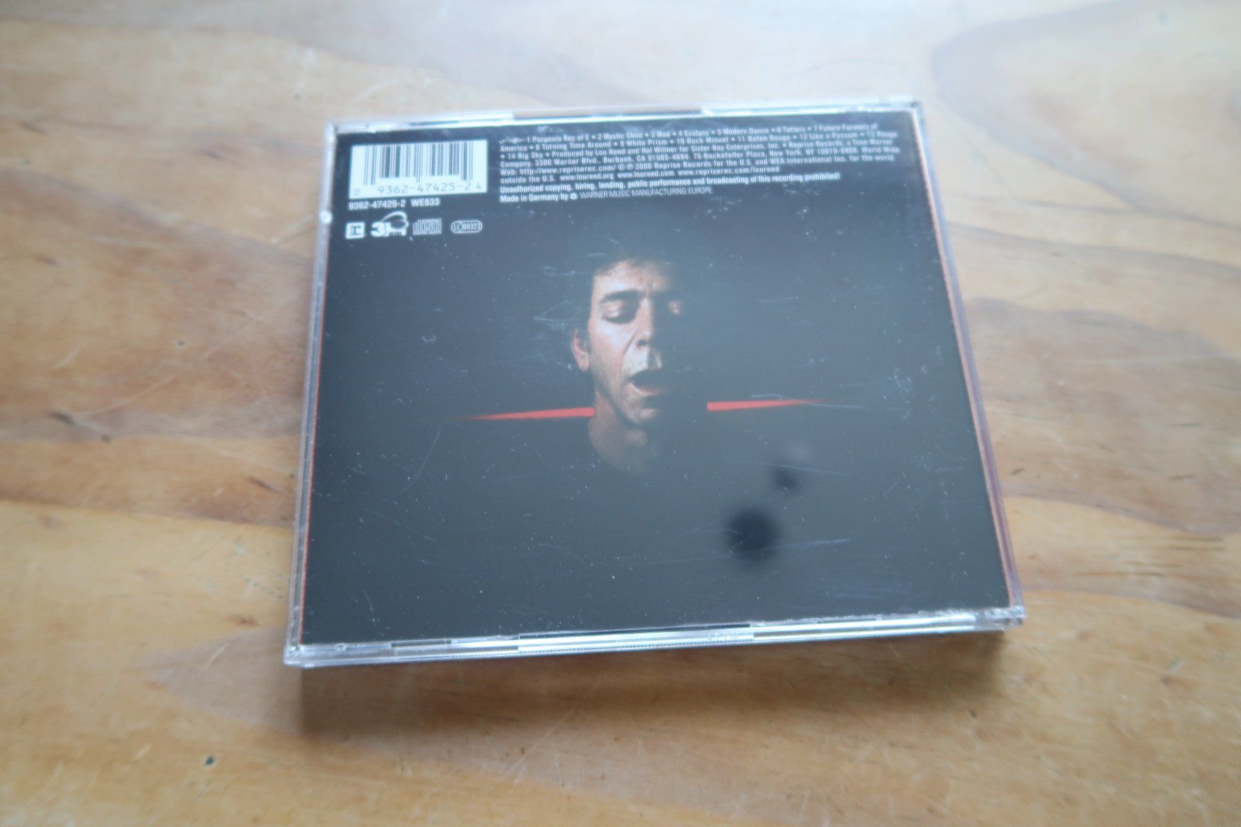 CD: LOU REED - ECSTASY - CD – Usato da Basel venduto da Patiscat 1
