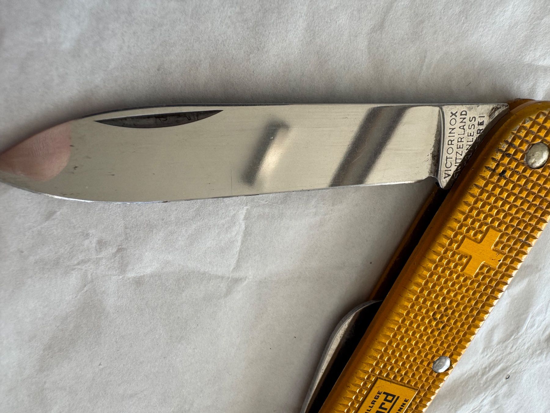Victorinox Coltelli tascabile: Bugnard Alox Lausanne Victorinox Sackmesser – Usato da Kestenholz venduto da Sackmesser67 2