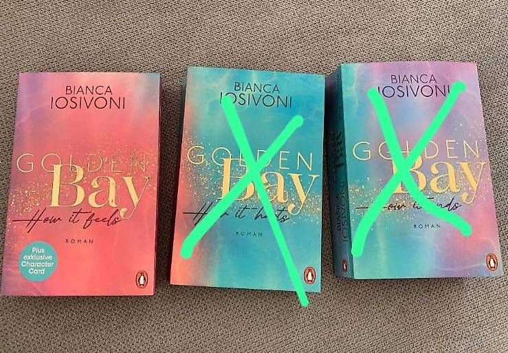 Bücher: Bianca Iosivoni Golden Bay – Gebraucht aus Solothurn von mar_spc6