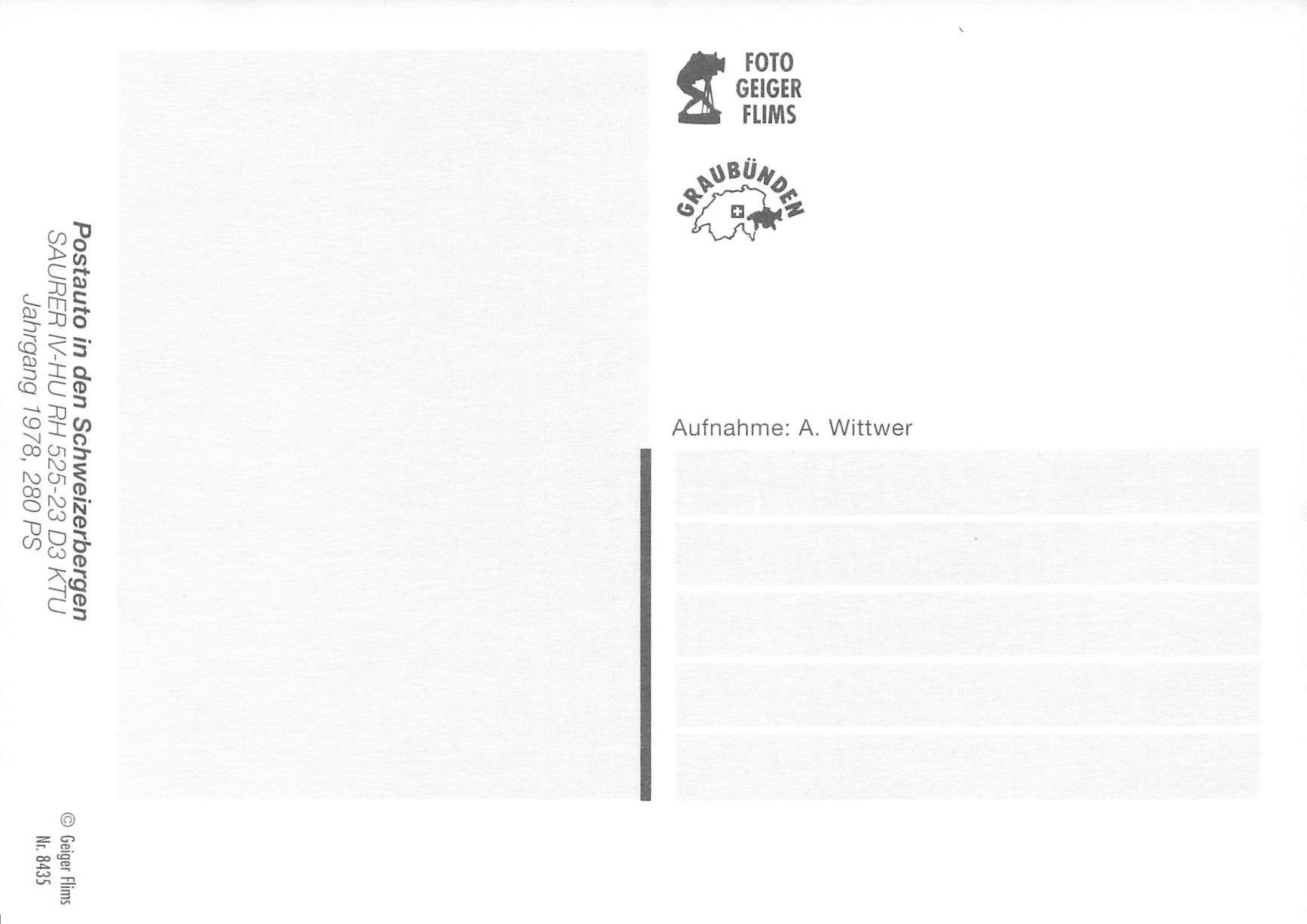 Cartoline postali: Postauto Voiture postale Auto Postale PTT Schweizerbergen – Usato da Biasca venduto da Blenio71 1