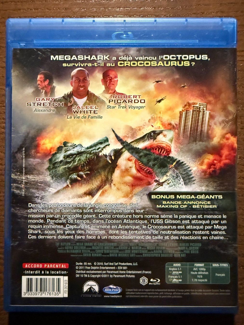 Tutti i DVDs: Mega Shark vs. Crocosaurus – Usato da Zürich venduto da Blu-ray_ZH 1