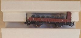 Lima H0 FS Niederbordwagen P600 53 mit Radsatzladung & OVP