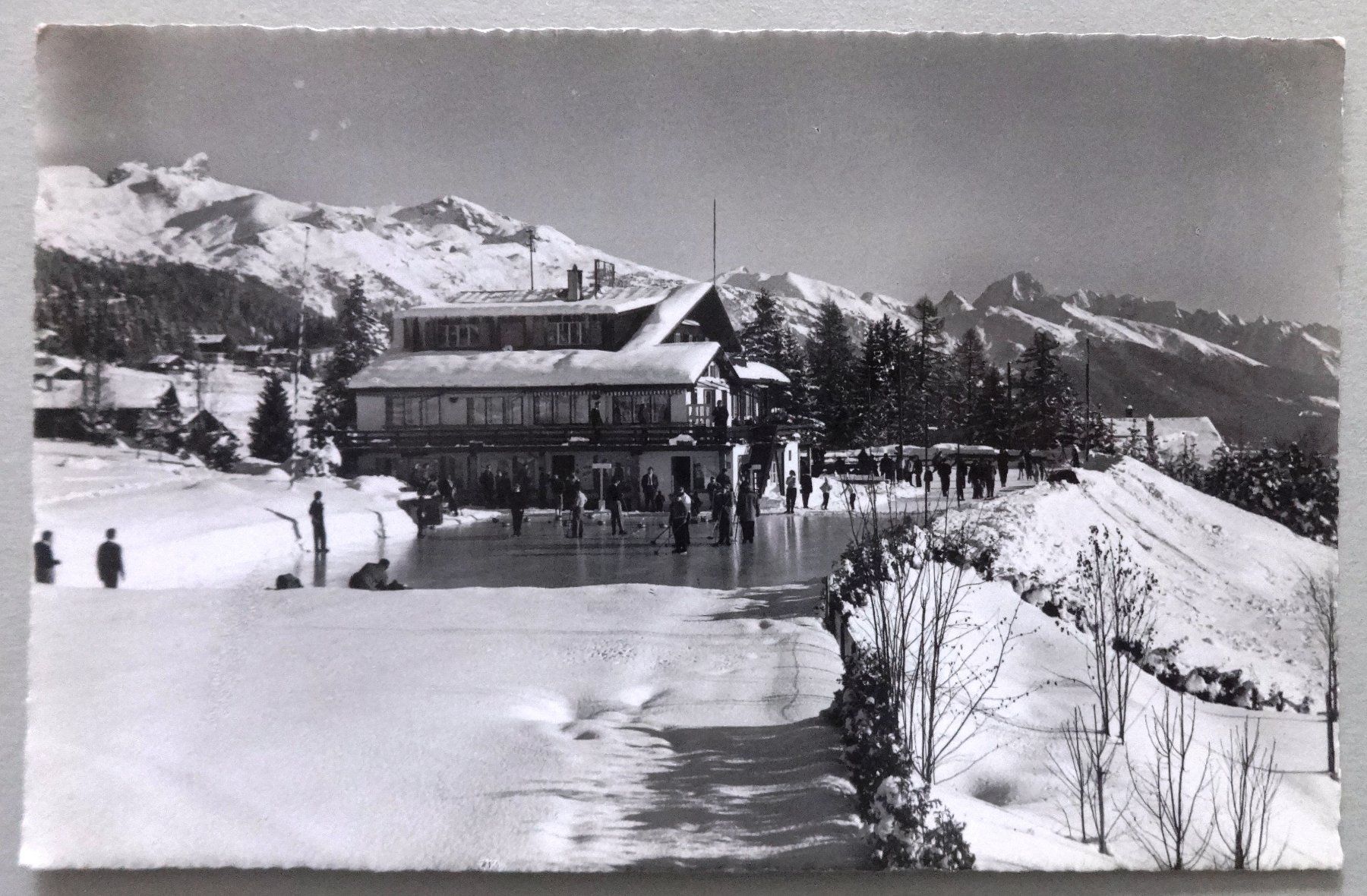 Cartoline postali: Crans s/Sierre, 1500 m, Sporting – Difettoso da Fétigny venduto da Billy2miny