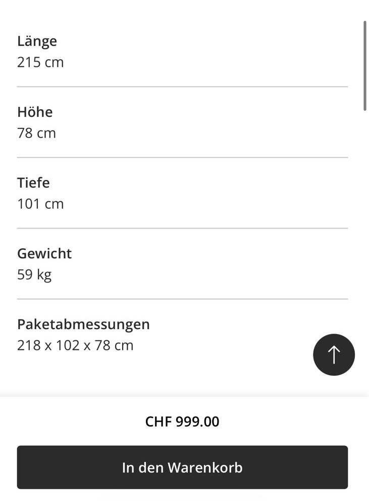 Sofas: Sofa - Mallow - 3-Sitzer Sofa , beige – Neu (gemäss Beschreibung) aus Rheinfelden von Silver75 1