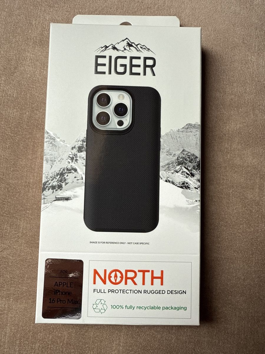 Cover & Protezioni schermo: Eiger - iPhone 16 Pro Max North Case Hybrid Schutzhülle – Nuovo e nell'imballaggio originale da Schönenwerd venduto da 29061996
