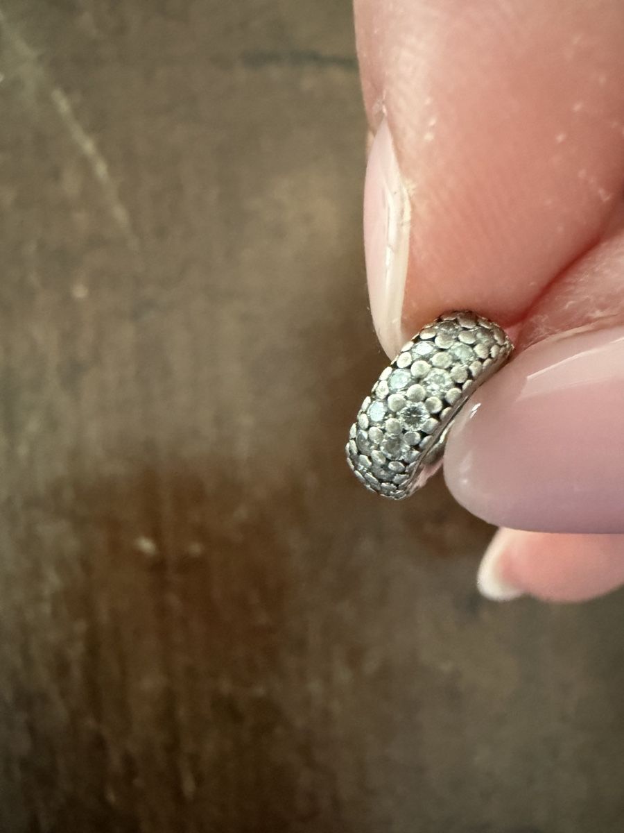 Ciondoli: Pandora charm argento pavè – Usato da Andermatt venduto da DCC_70 1