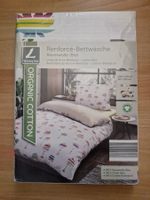 Bio Renforcé Bettwäsche-Set Organic Cotton Palmen Design OVP