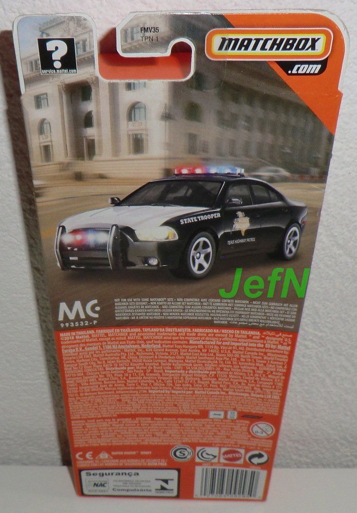 Matchbox Modellini d'auto: Matchbox 2018 Texas State Trooper 5 Pack Box Super Cool! – Nuovo e nell'imballaggio originale da Kreuzlingen venduto da JefN. 2