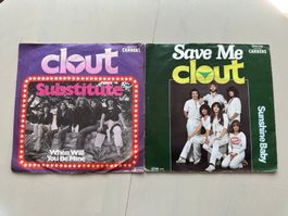 CLOUT tolle Kult Top Singles 70's Hit Substitute Save me
