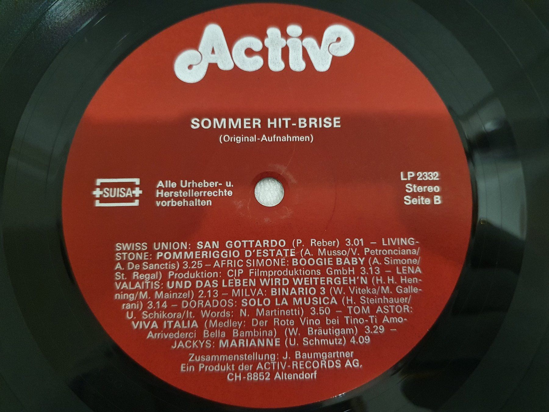 Dischi in vinile: Sommer Hit-Brise – Usato da Uster venduto da Vinyl-Leidenschaft 5