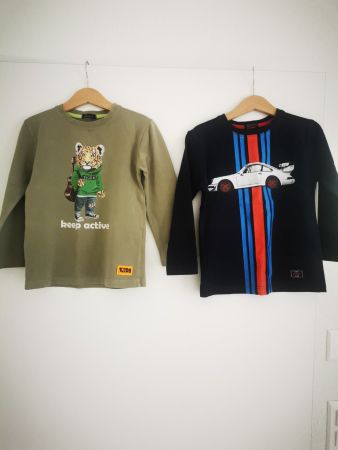 2 Kinder Shirts Langarm Grösse 116 russische Marke Karamelki