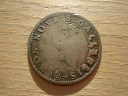 (A9)  St. Gallen 15 kreuzer 1731