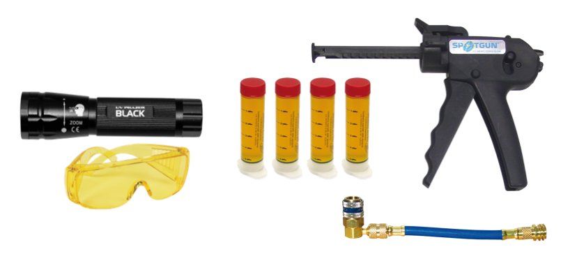 Tutti i ricambio: Premium UV-Lecksuchset (AC-120032) – Nuovo e nell'imballaggio originale da Düdingen venduto da Lube1
