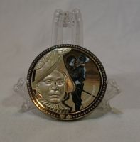 Gedenkmedaille Schweizer Garde Kommandant, Farbmünze