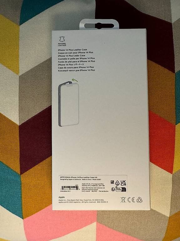 Apple Cover & Protezioni schermo: Apple iPhone 14 Plus Leather Case MagSafe – Nuovo e nell'imballaggio originale da Berneck venduto da Koenner.J 1