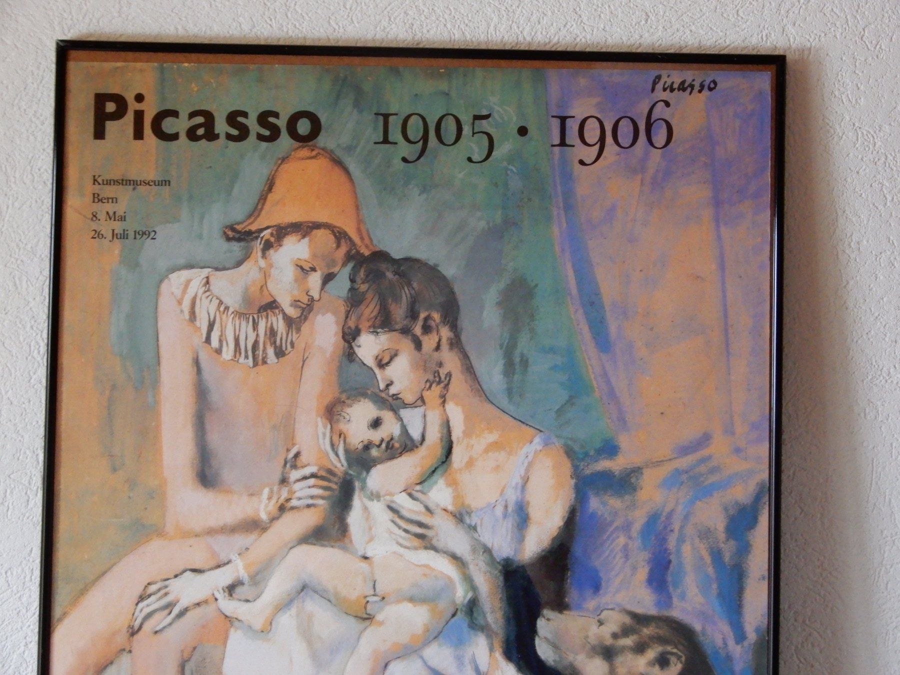 Foto & Immagini: Affiche PICASSO Kunstmuseum Bern 1992 mit Wechselrahmen – Usato da Senèdes venduto da Mutzli52 3