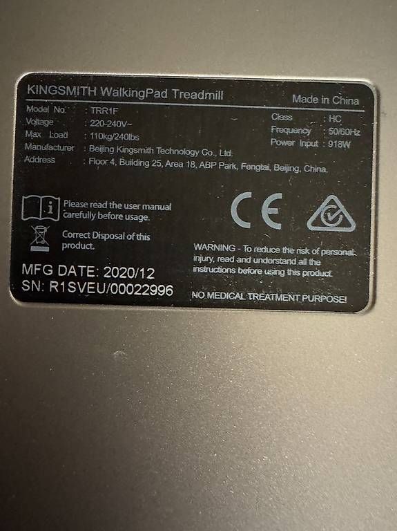 Kingsmith Hometrainer: Kingsmith WalkingPad R1 Pro, klappbar – Usato da Volketswil venduto da Mh11 4