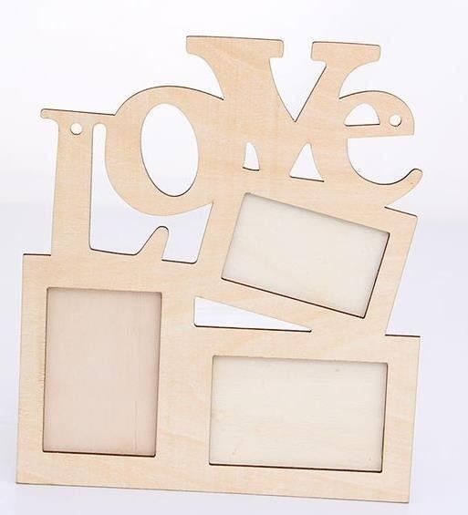 Cornici: Do it yourself DIY Bilderrahmen Love Valentinstag Geschenk – Nuovo e nell'imballaggio originale da Dättlikon venduto da easythings 1