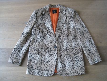 PINKO Blazer Jacke Leo-Print Gr. 38