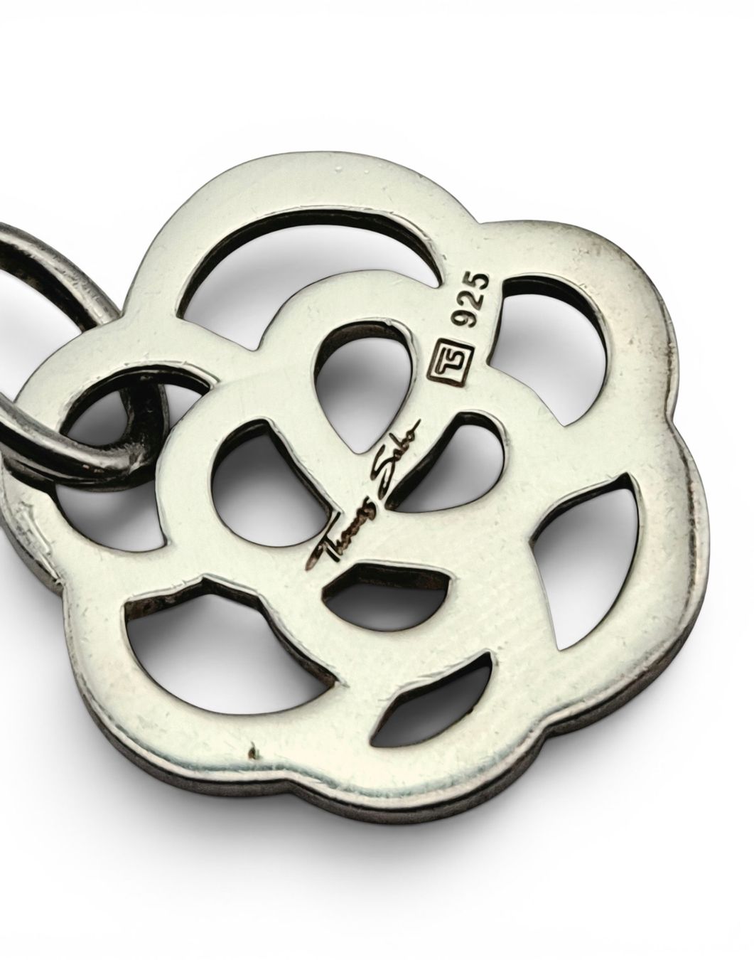 Thomas Sabo Pendentifs: Pendentif Thomas Sabo Openwork Flower Argent 925 & CZ – D'occasion à Clarens par Rimany 2