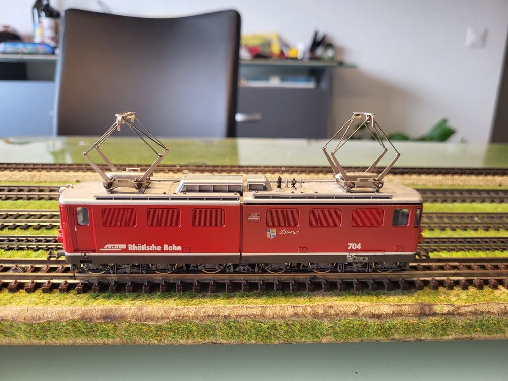 Bemo RhB 704 Ge 6/6 Davos DC Analog Spur HOm (Gebraucht) in Pfäffikon ...