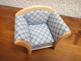 Puppenhauszubehör, Vintage Sessel Bodo Hennig Country-Linie