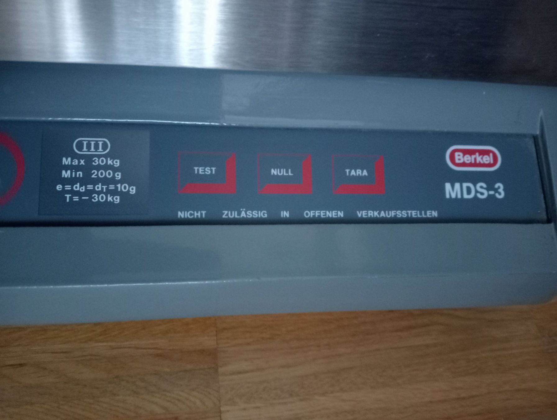 Berkel Accessori da laboratorio: Berkel MDS-3 Präzisionswaage – Usato da Zürich venduto da sendbad 2