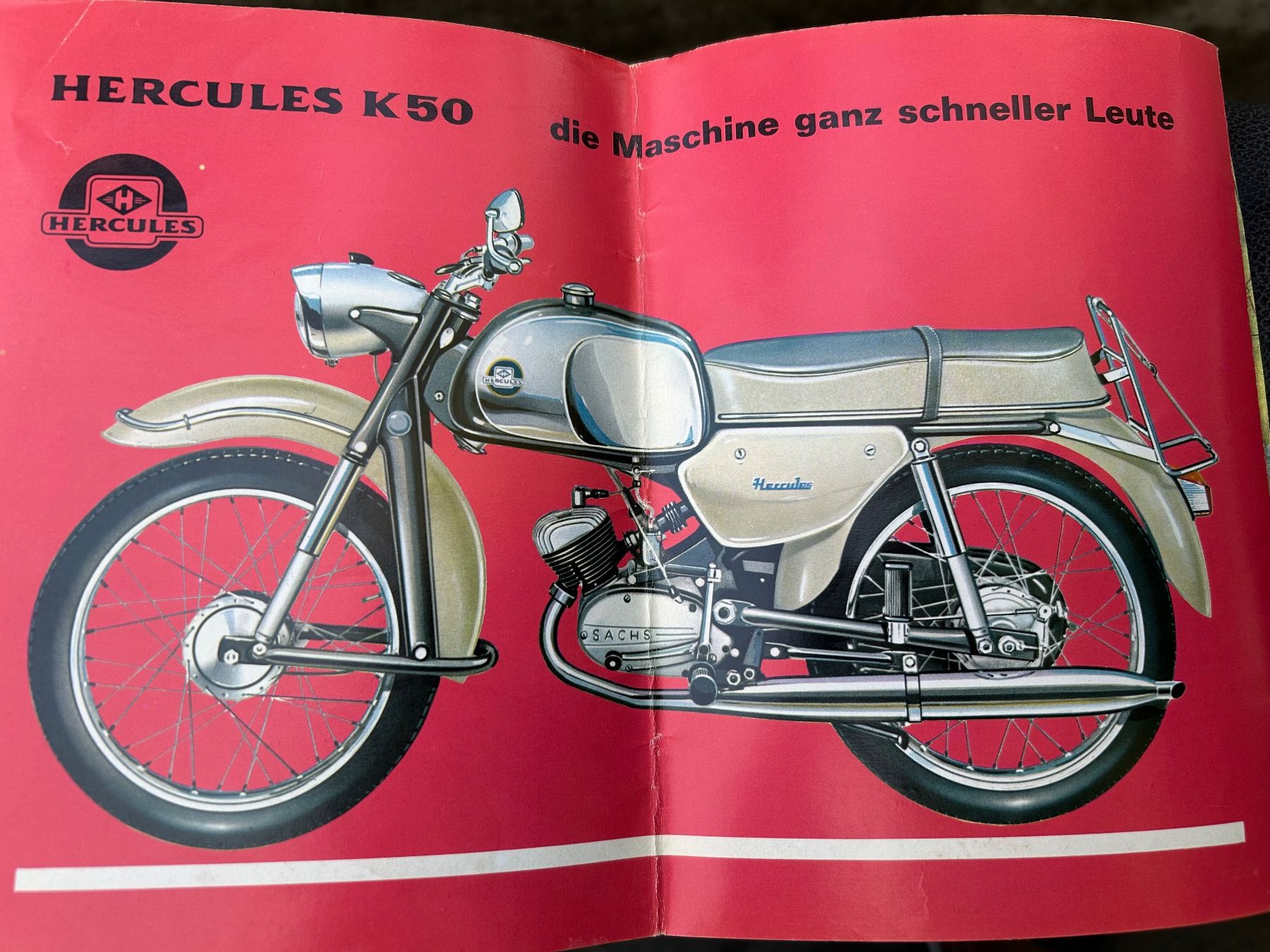 Hercules Strasse: Hercules K50 Prior erste hand-Inverkehrsetzung 1963 – Gebraucht aus Gerlafingen von internacional 2