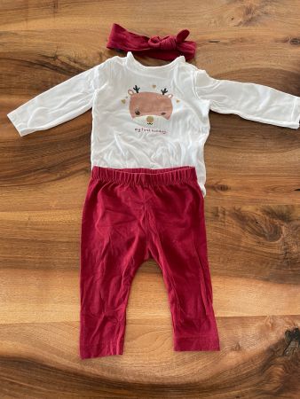Weihnachts-Outfit, H&M, Grösse 62