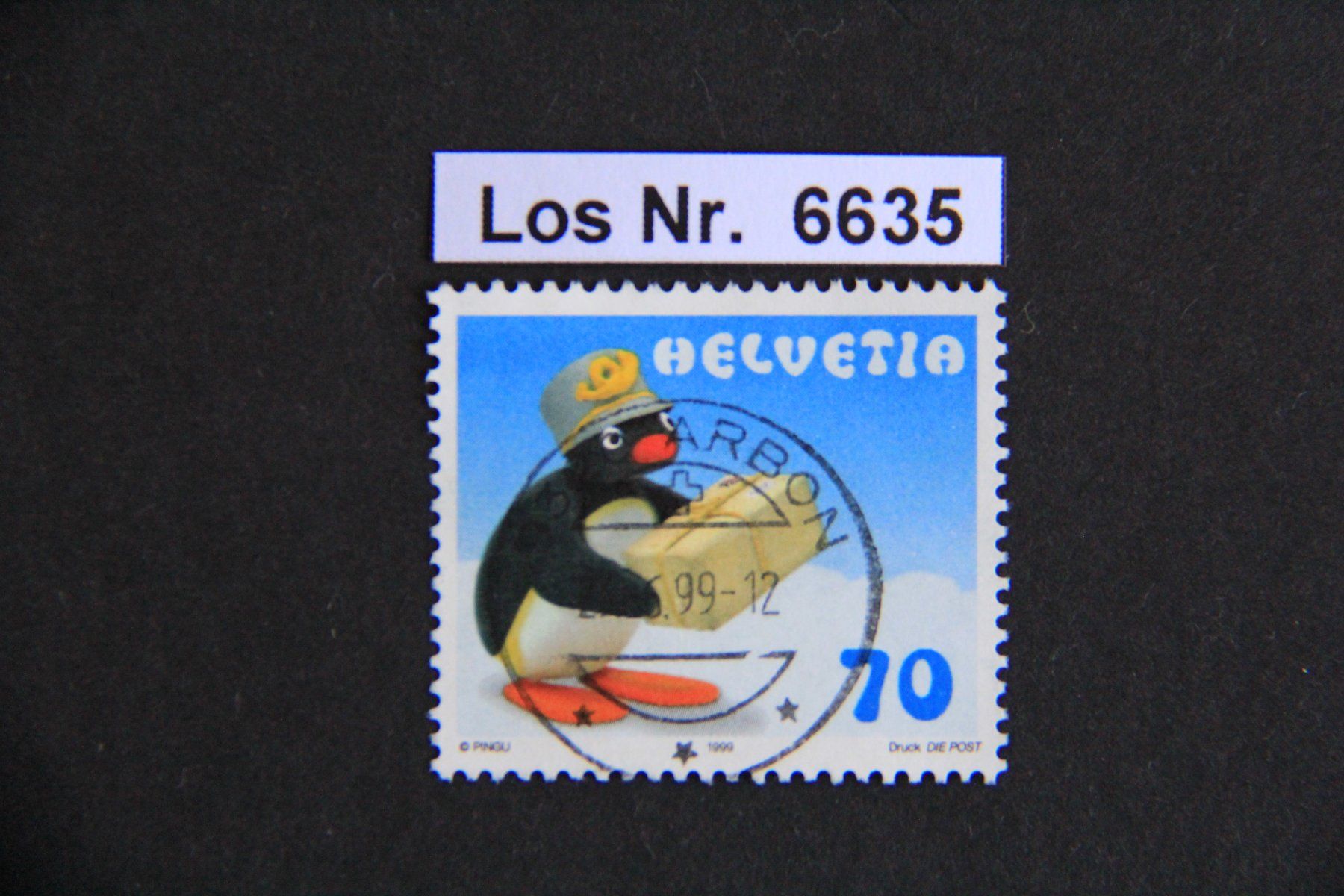 Tutti i francobolli: CH 1999 sauberer Vollstempel                        Los 6635 – Usato da Volken venduto da jukon65