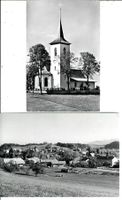 Schwarzenburg BE Dorfansicht mit Traktor 2AK 1950 sehr gut e