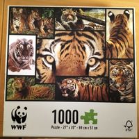 Puzzle, Tiger, 1000-teilig