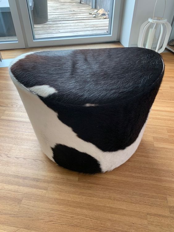 Hocker Kuhfell Ikea