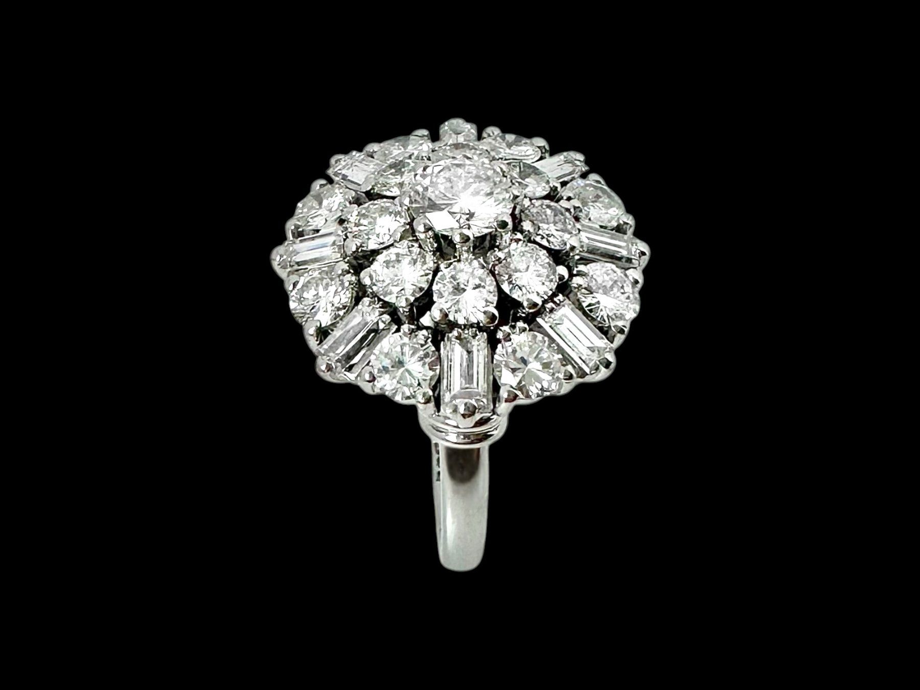 Anelli: Prächtiger Diamant - Cocktailring, ca. 3.76 ct H/VS – Usato da Zuzwil SG venduto da artimmo 3