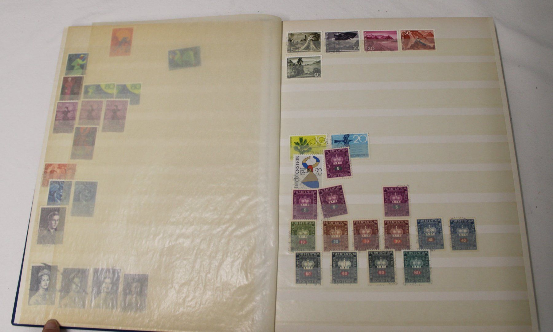 Alben: Briefmarken-Album (IC) – Gebraucht aus Schaan von antikes_und_kurioses 1
