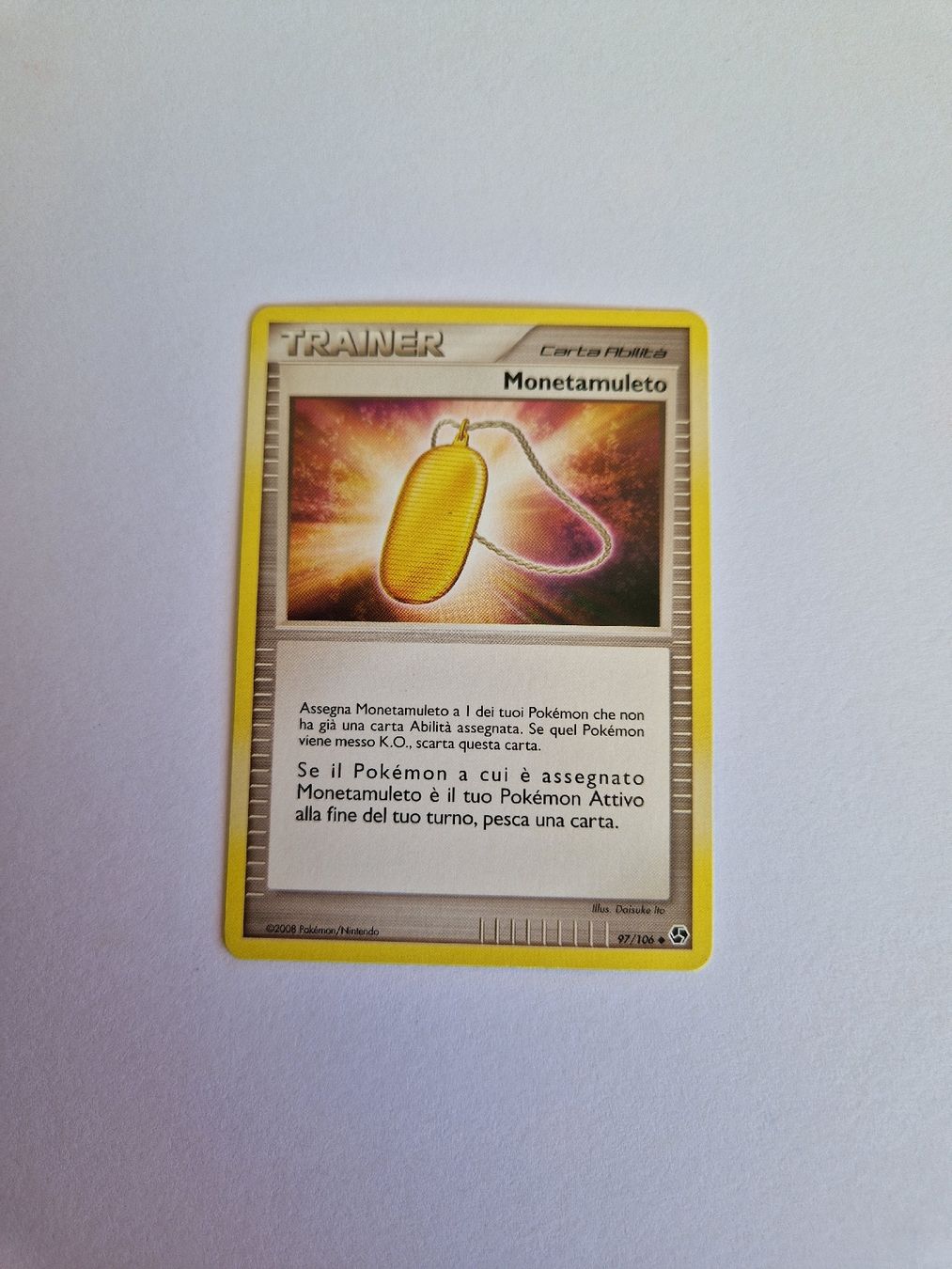 Pokémon Sammelbilder & Trading cards: Amulet Coin - Great Encounters - IT – Gebraucht aus Romont FR von raj_sjv9