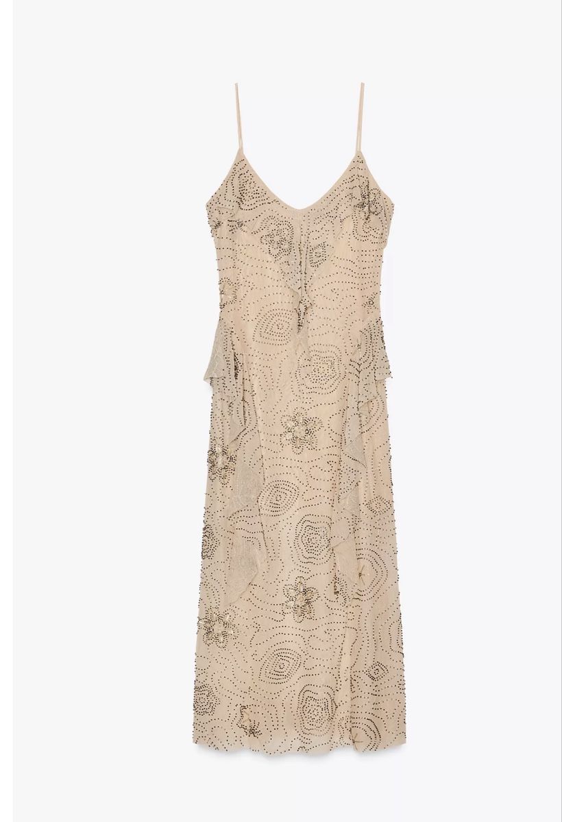 Vestiti: Perlenbesetztes Midikleid Größe S/Robe mi-longue perlée S – Nuovo e nell'imballaggio originale da Veyras venduto da ValClasse 5