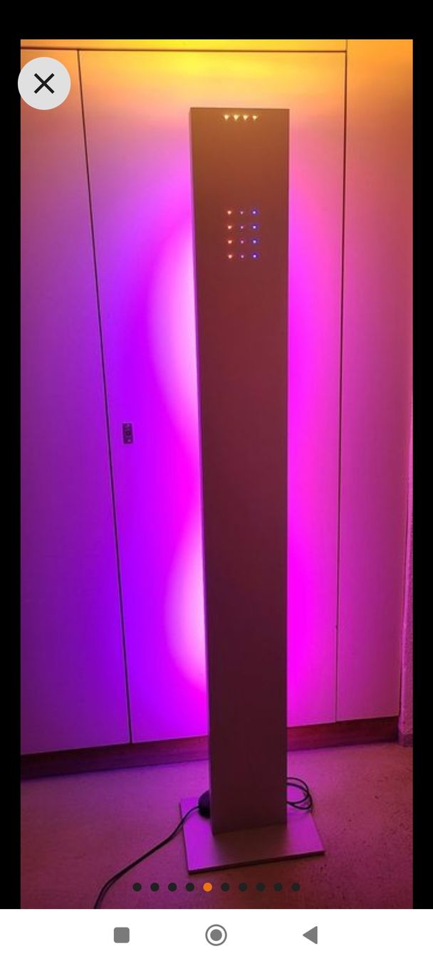 Lampen: Design Led Stehlampe – Gebraucht aus Camorino von RF72 4