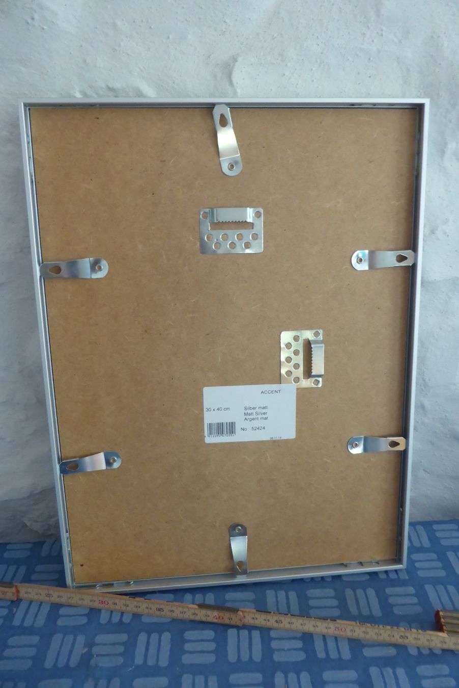 Cornici: Alu Silberrahmen flaches Profil 31 x 41 cm – Usato da Brunnadern venduto da vapiano 3