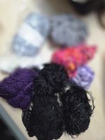Wolle Konvolut diverse Farben gebraucht