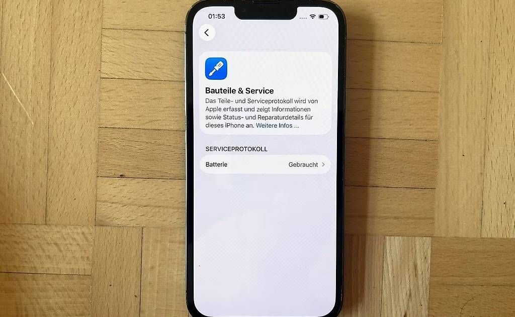 Apple Telefoni cellulari / Smartphones: Apple IPHONE 13 Pro 128GB "Graphit" Akku 100% TOP – Usato da Bern venduto da stauffe2275 4