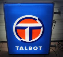 TALBOT Leuchtreklame