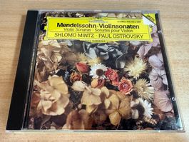 U6 Mendelssohn Shlomo Mintz Paul Ostrovsky Violinsonaten