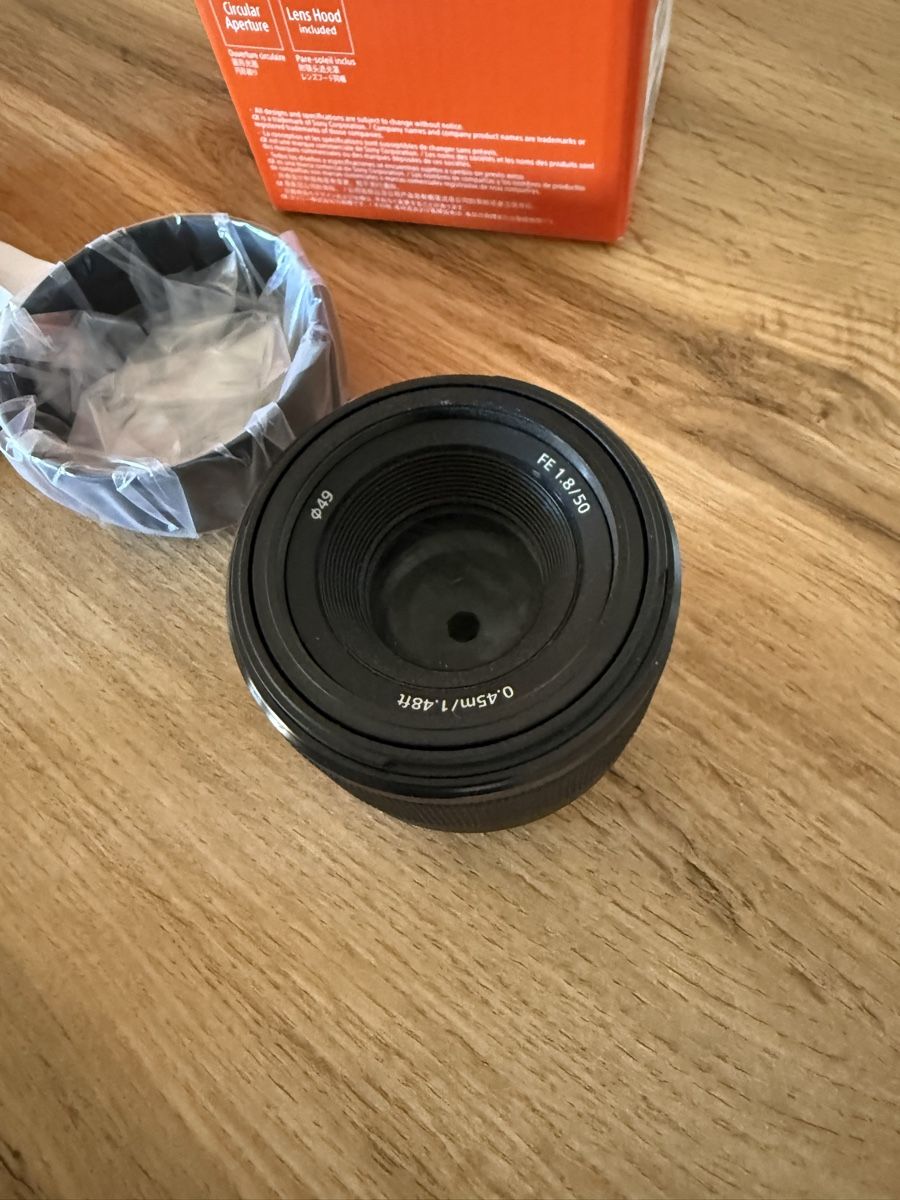 Sony Objektive: Sony E Mount 50mm f1.8 Full Frame (FE) – Gebraucht aus Brugg AG von muhimoe 1