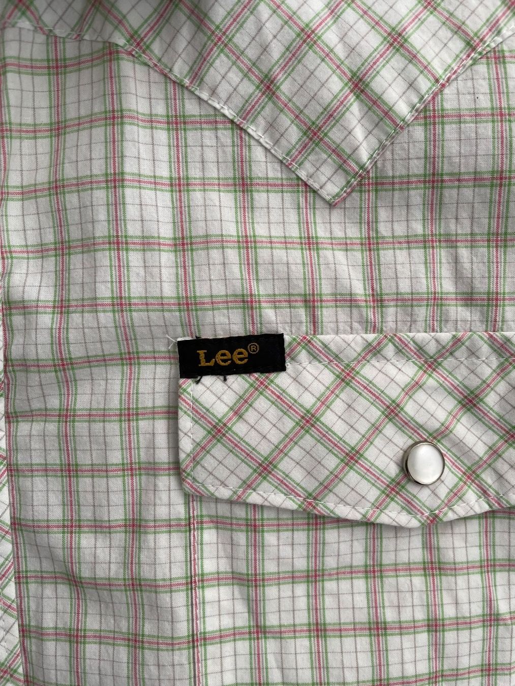 Lee Camicie: Original LEE Kurzarmhemd im Retro-Look, Grösse L – Usato da Zürich venduto da pri_ksc7 2