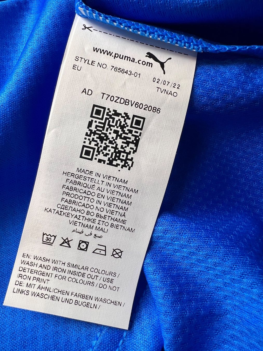 Puma Canottiere & Pantaloni: #3 CHIELLINI ITALY TRIKOT NEU – Nuovo e nell'imballaggio originale da Lüchingen venduto da Jersey_Time 5