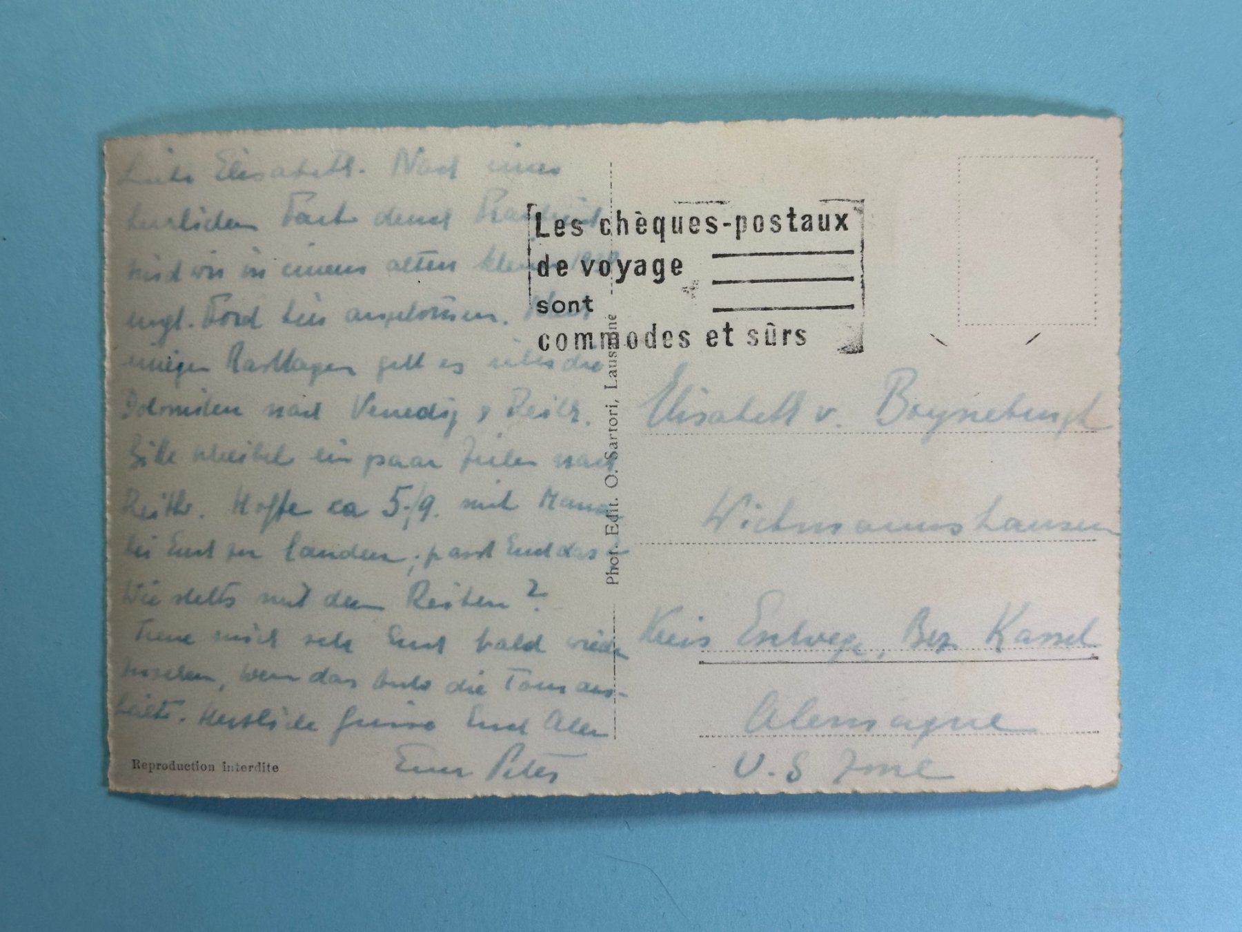 Cartoline postali: Vevey - Vue générale – Usato da Steg VS venduto da _vinci_ 1