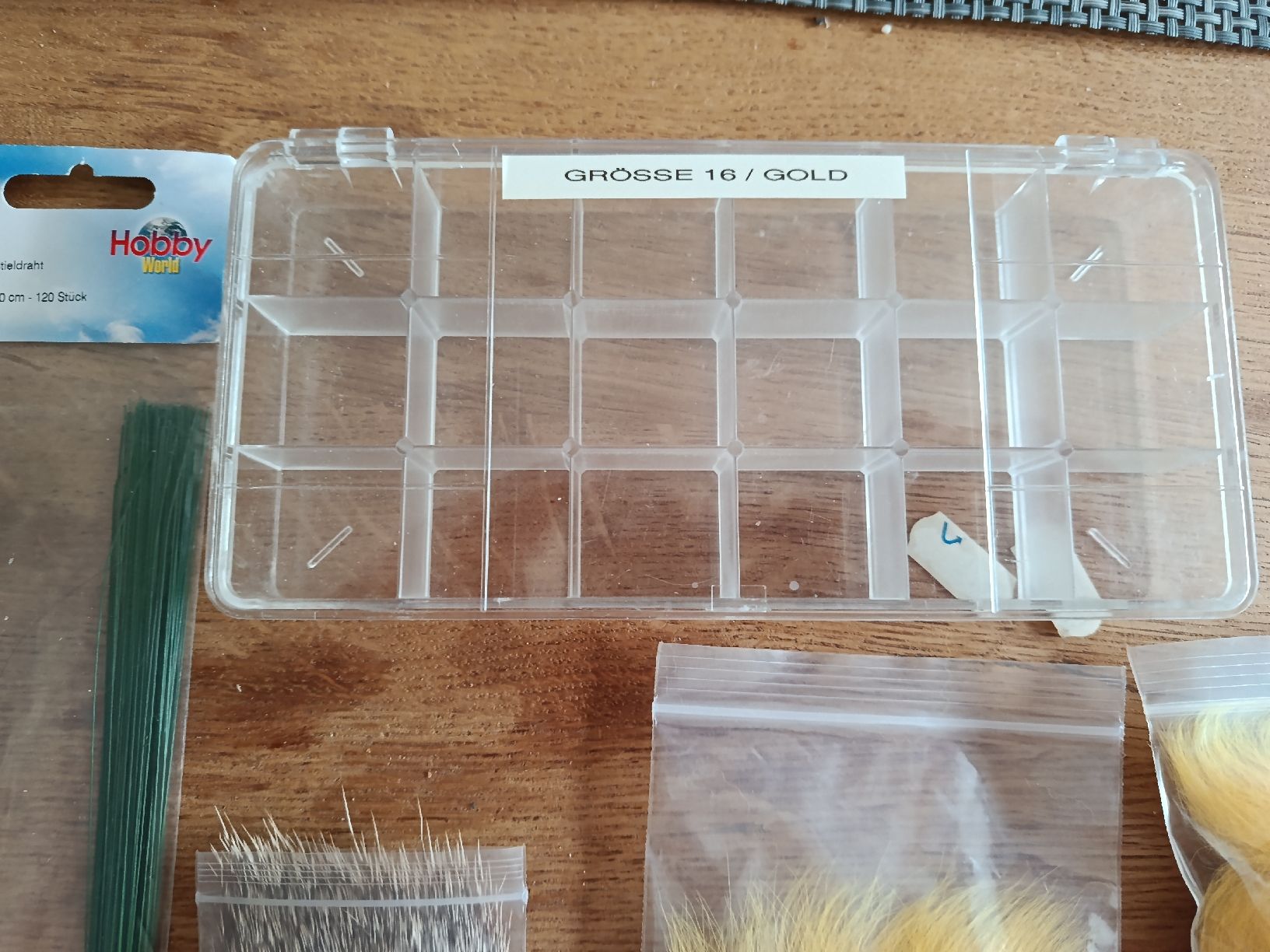 Esche: Fliegenbinden Set / Fly Tying Material – Usato da Unterseen venduto da Inf_6lxm 3